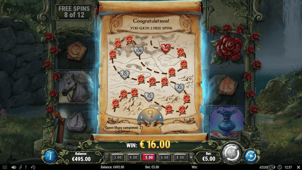 15 Crystal Roses A Tale of Love gokkast