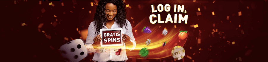 Log In & Claim No Deposit Free Spins