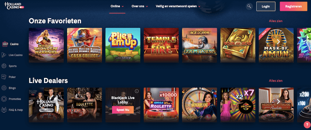 Holland Casino Online koploper nieuwe online gokmarkt