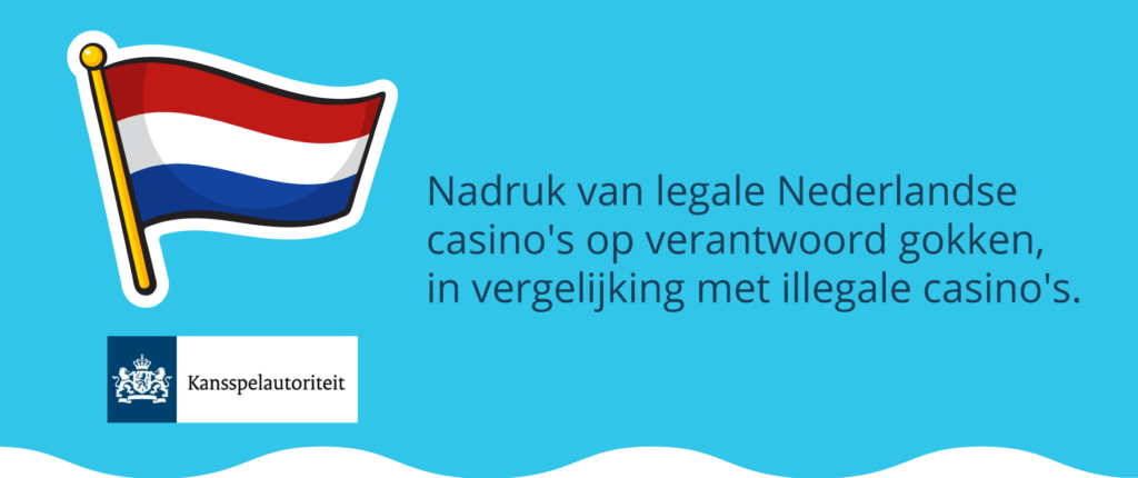 Legale Nederlandse casino's staan voor eerlijk, veilig en verantwoord spel