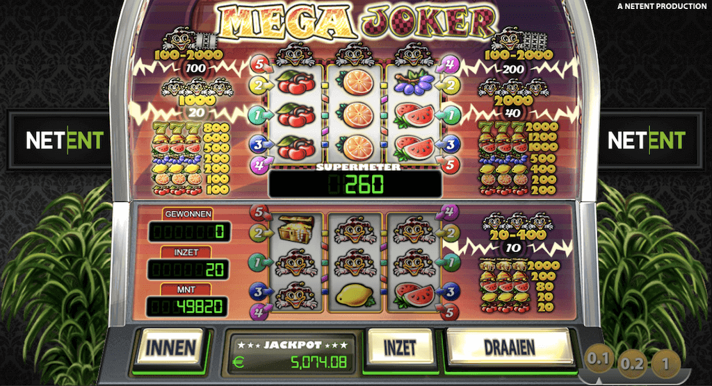 Mega Joker slot - 99% RTP