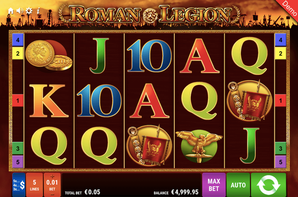 Roman Legion slot - 98,16%