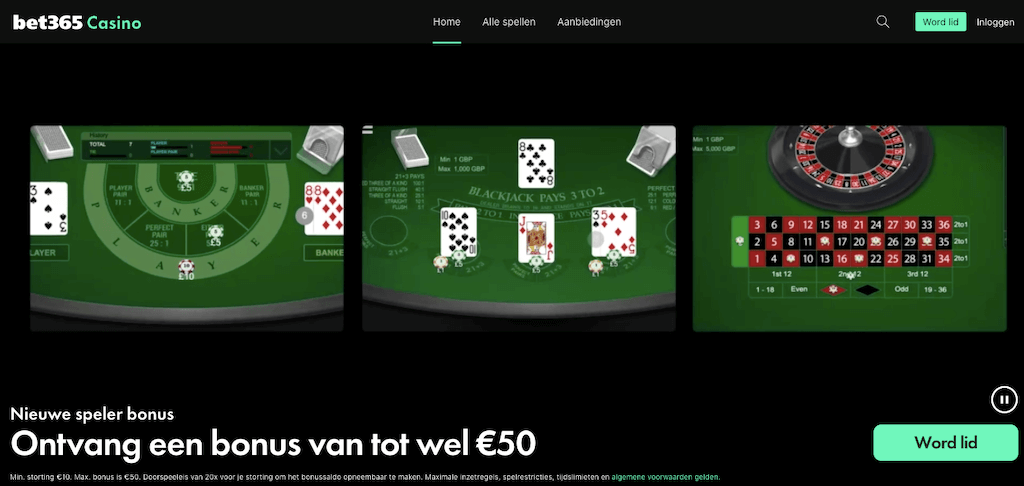 bet365 welkomstbonus