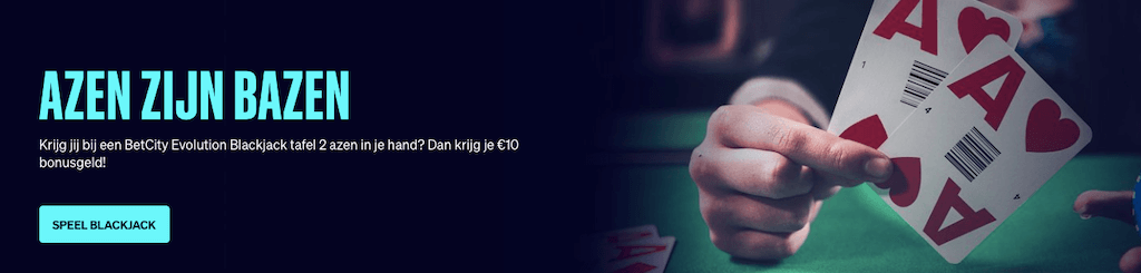 BetCity Blackjack Bonus - Azen zijn Bazen