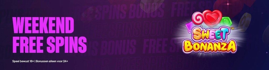 Free Spins Weekend Bonus van BetCity.nl