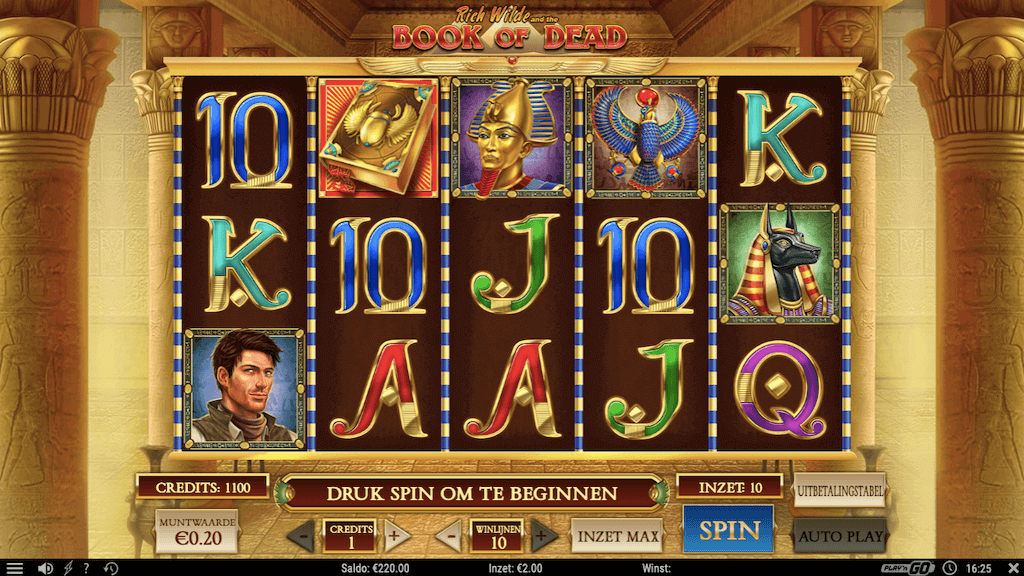 Book of Dead Free Spins No Deposit