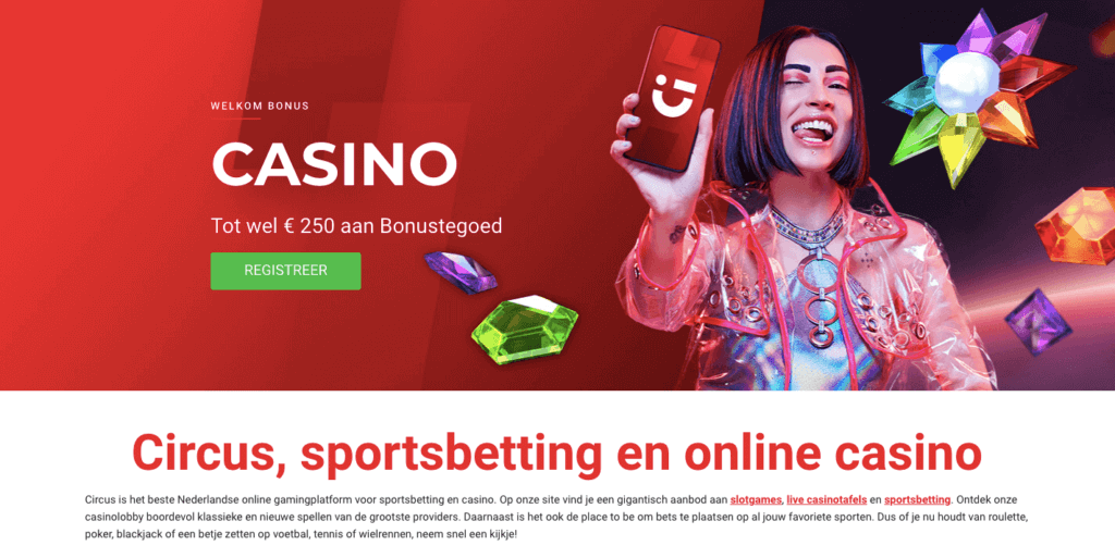 Circus Casino is in Nederland live met Circus.nl
