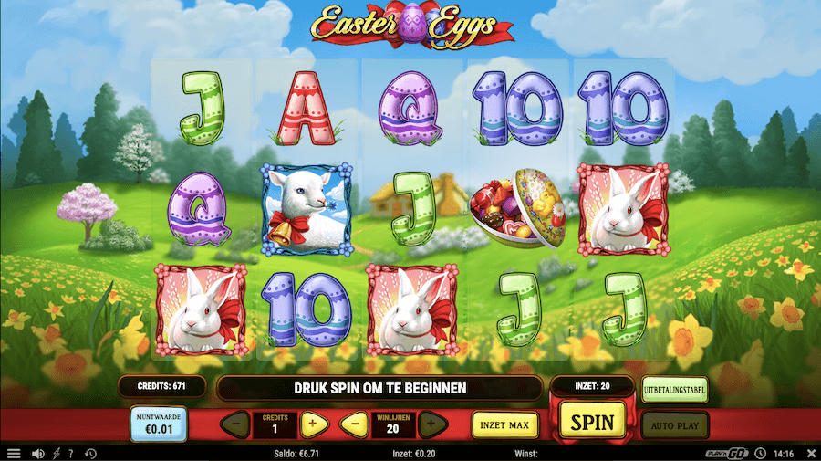 Easter Eggs van Play'n GO