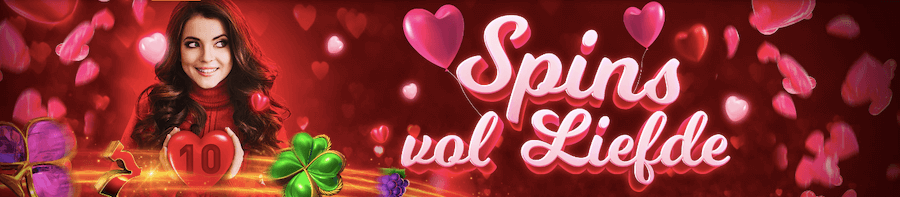 Exclusieve valentijnsactie van Casino777: dagelijks 10 no deposit free spins vol liefde!