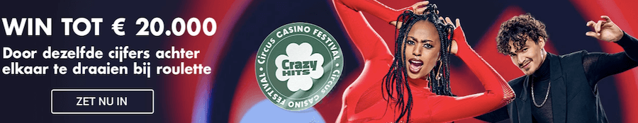Circus Casino Festival promotie