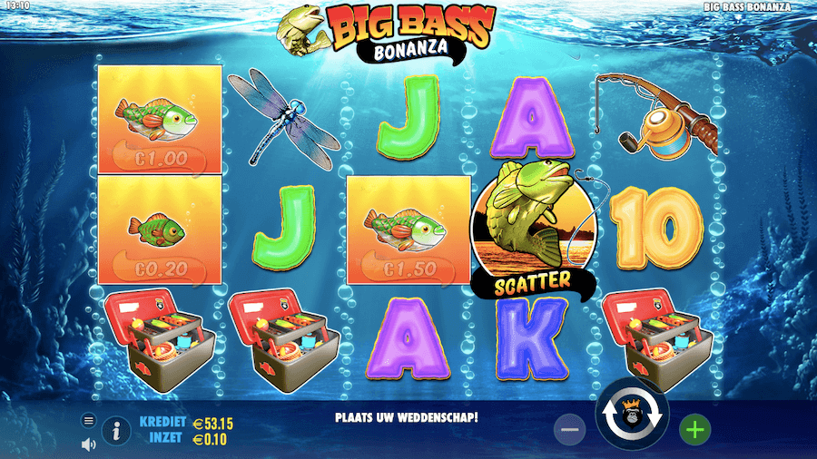 Daily free spins op Big Bass Bonanza