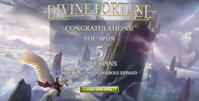 Divine Fortune free spins