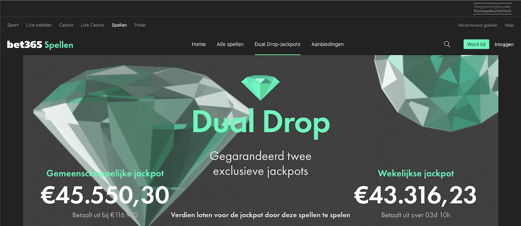 bet365 Dual Drop 