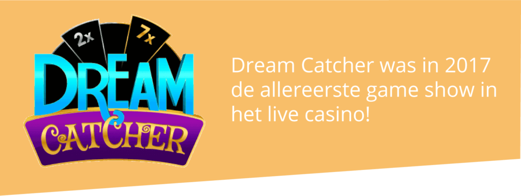 Eerste live casino game show ooit