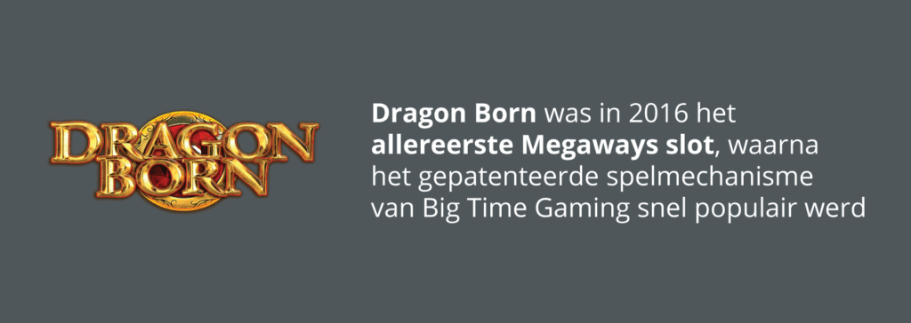 Eerste Megaways slot ooit: Dragon Born