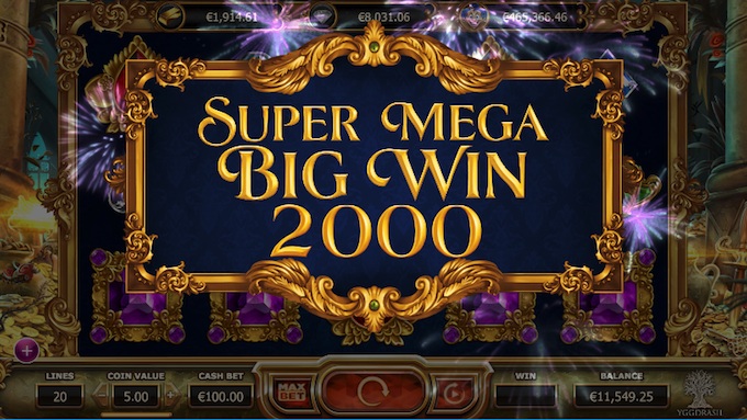 Empire Fortune Super mega Big Win