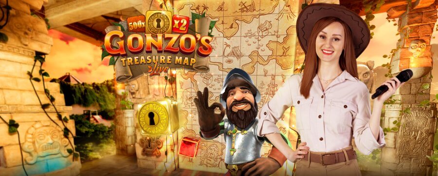 Evolution lanceert Gonzo’s Treasure Map in Nederland