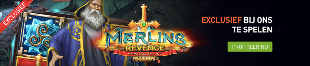 Exclusief te spelen bij Casino777: Merlins Revenge Megaways van iSoftBet!