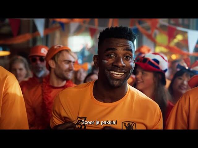 Betcity WK-shirt Grote Speler commercial