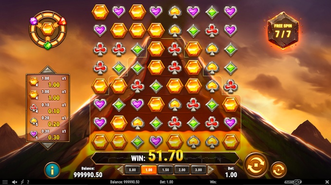 Gold Volcano free spins