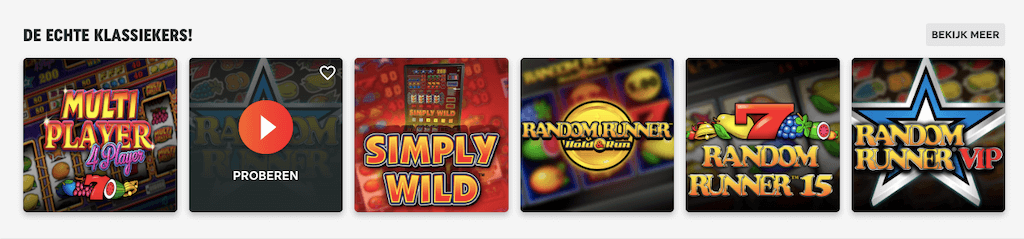 Demoversie van TOTO Casino spellen