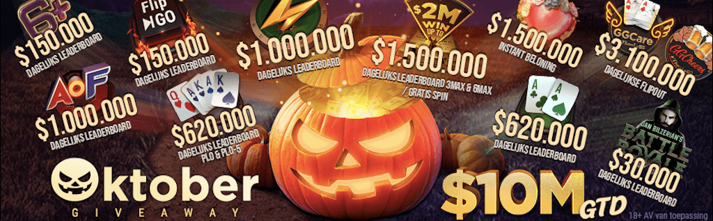 Halloween bij GGPoker