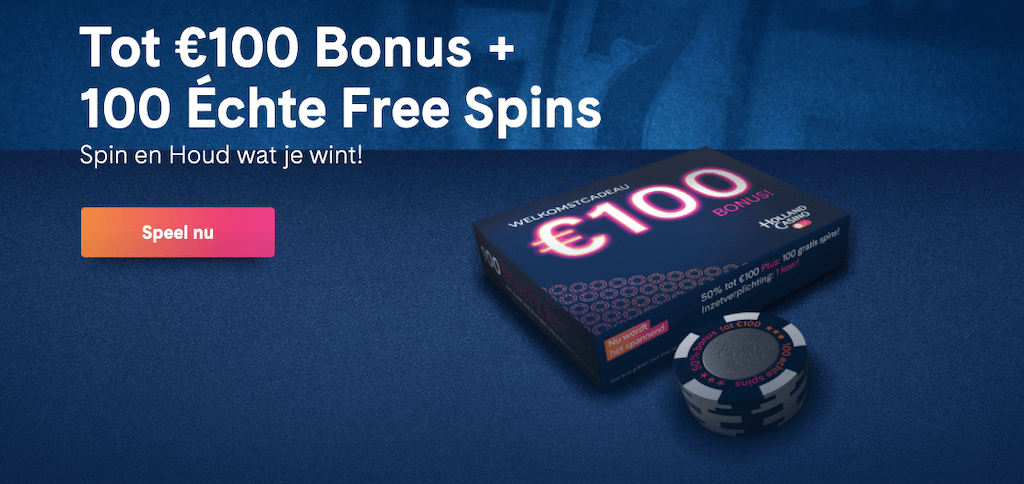 Holland Casino Welkomstbonus