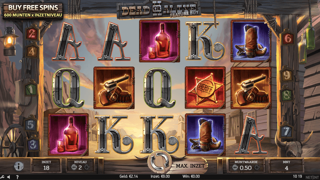 Hoog volatiel slot: Dead or Alive 2 van NetEnt!