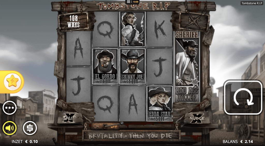 Hoog volatiel slot: Tombstone RIP van Nolimit City!