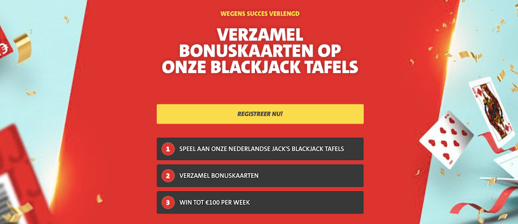 Jack's Casino Bonuskaarten Promo