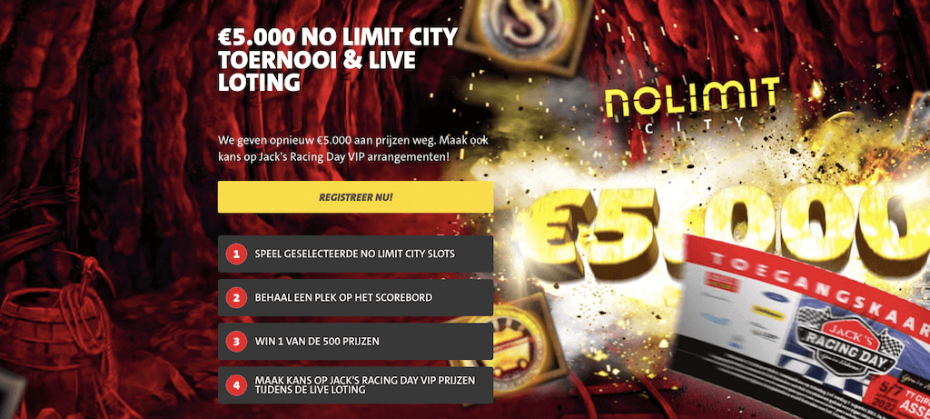 Jack's Casino Nolimit City Toernooi