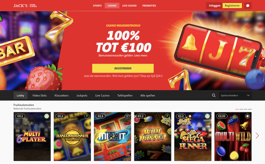 Casino review van Jack's Casino Online
