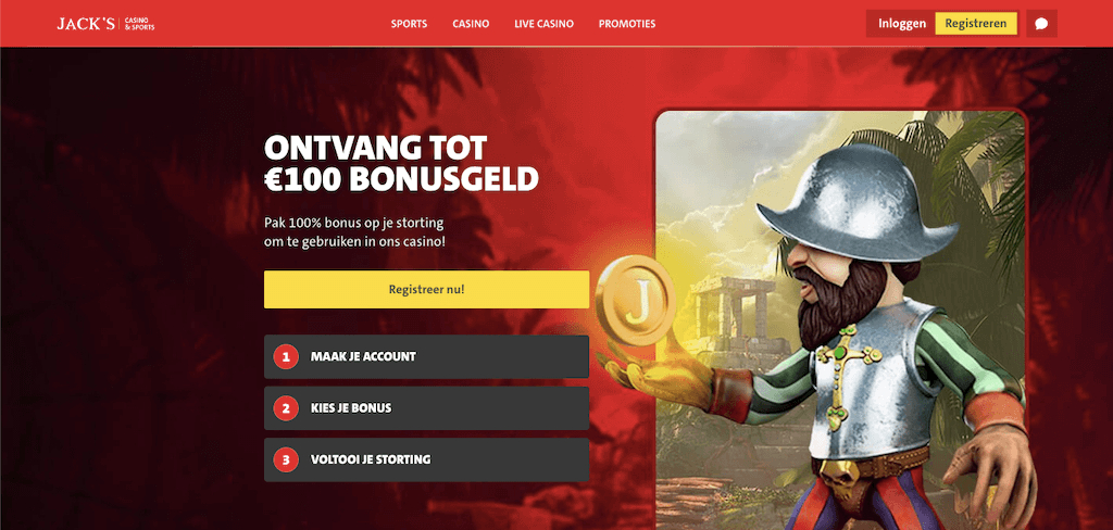 Jack's Casino Welkomstbonus