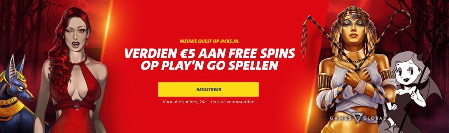 Play'n GO quest op Jacks.nl