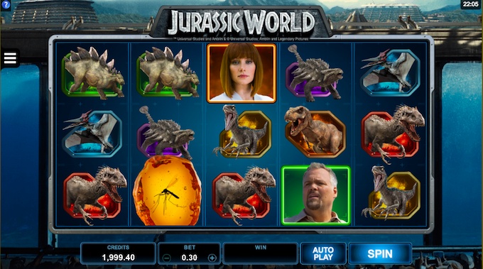 Jurassic World speelveld