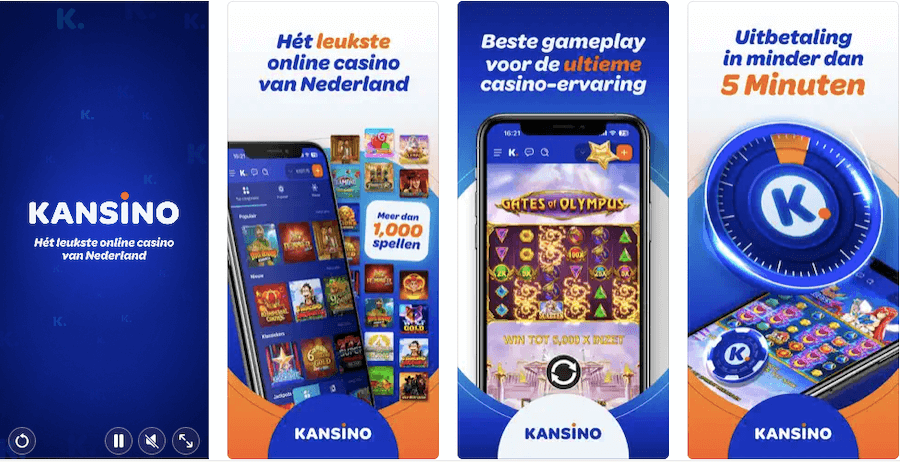 Nieuw: Kansino app voor iOS