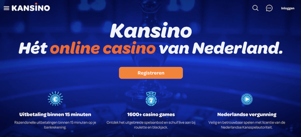 Kansino - 'Hét online casino van Nederland'