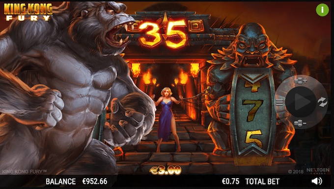 King Kong Fury free spins