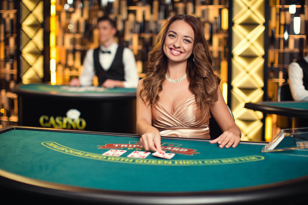 Live dealer poker