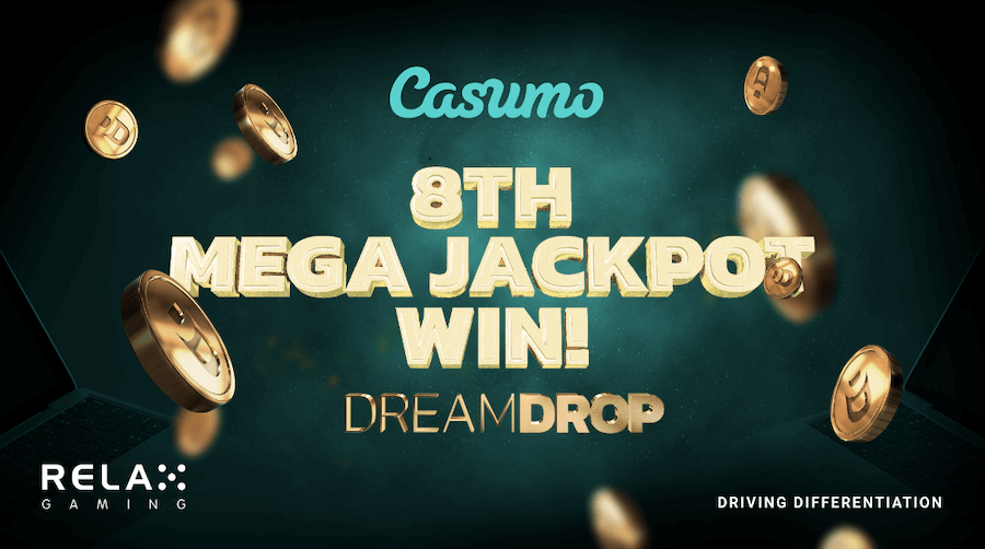 Mega Dream Drop Jackpot valt voor achtste keer