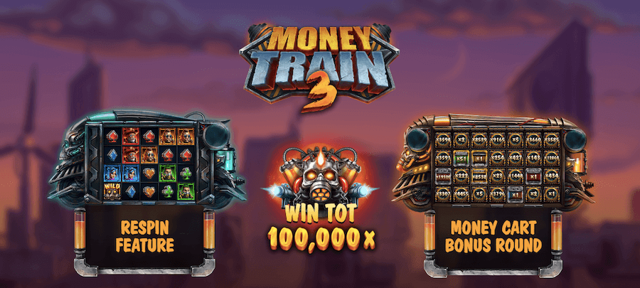 Game features van Money Train 3
