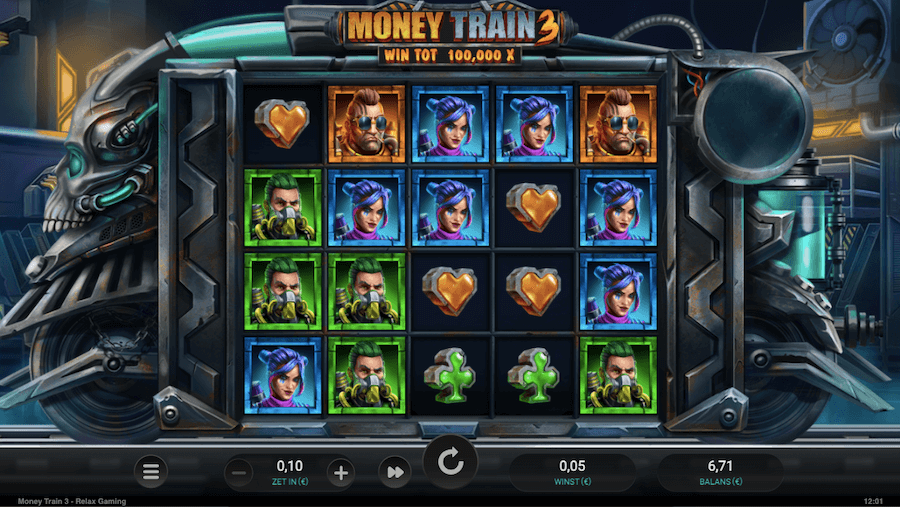 Visuals van Money Train 3