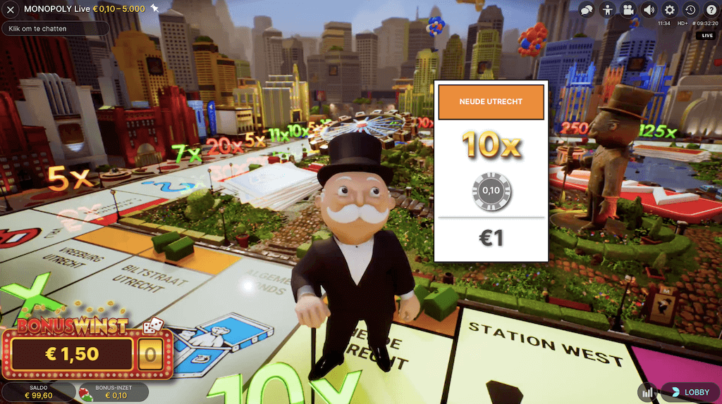 Monopoly Big Baller Live kombiniert den Klassiker mit Bingo