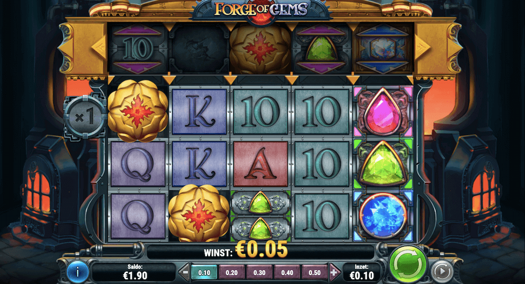 Nieuwe gokkast: Forge of Gems van Play'n GO!