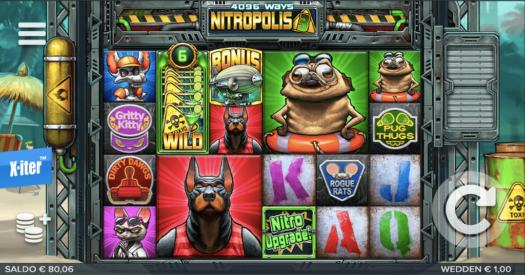 Nieuwe gokkast: Nitropolis 3 van ELK Studios!