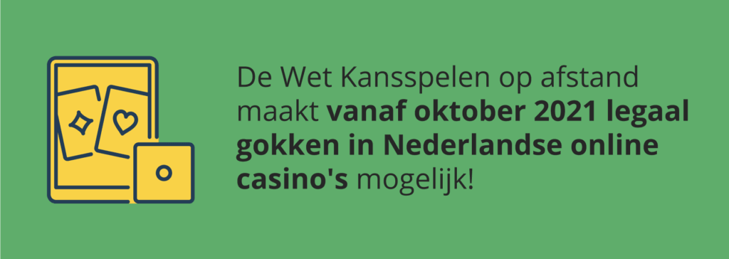 Het online casino Nederland is sinds oktober 2021 legaal! 