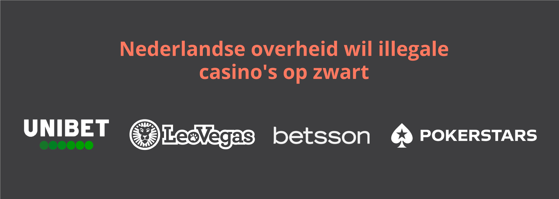 Overheid wil illegale casino’s en goksites op zwart