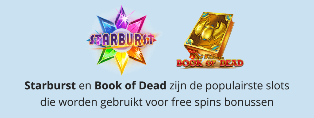 Populairste slots voor free spins