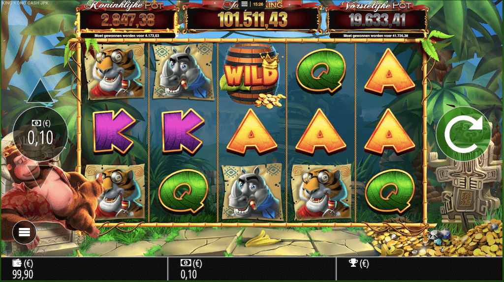 King Kong Cash Jackpot King slot van Blueprint Gaming