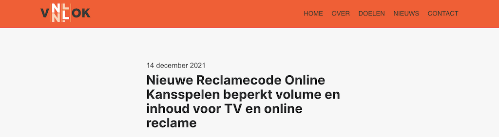 Reclamecode Online Kansspelen (ROK): minder reclame, meer restricties